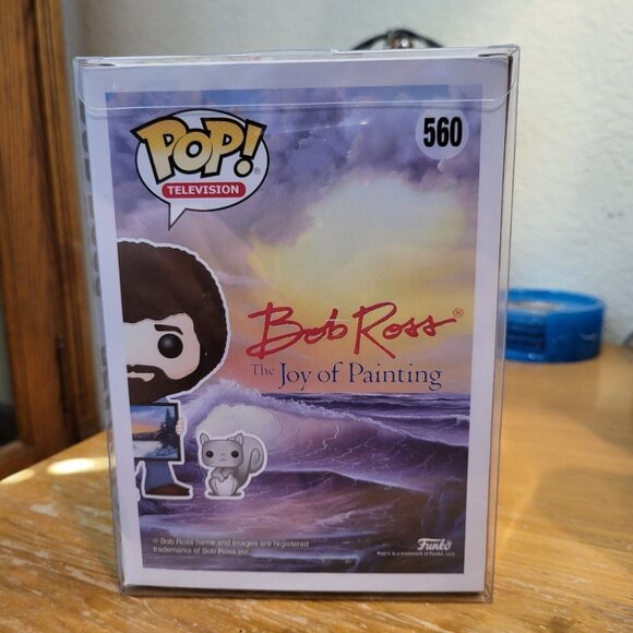 Bob Ross Bob Ross and Pea Pod Target Exclusive Funko Pop - Picture 3 of 8